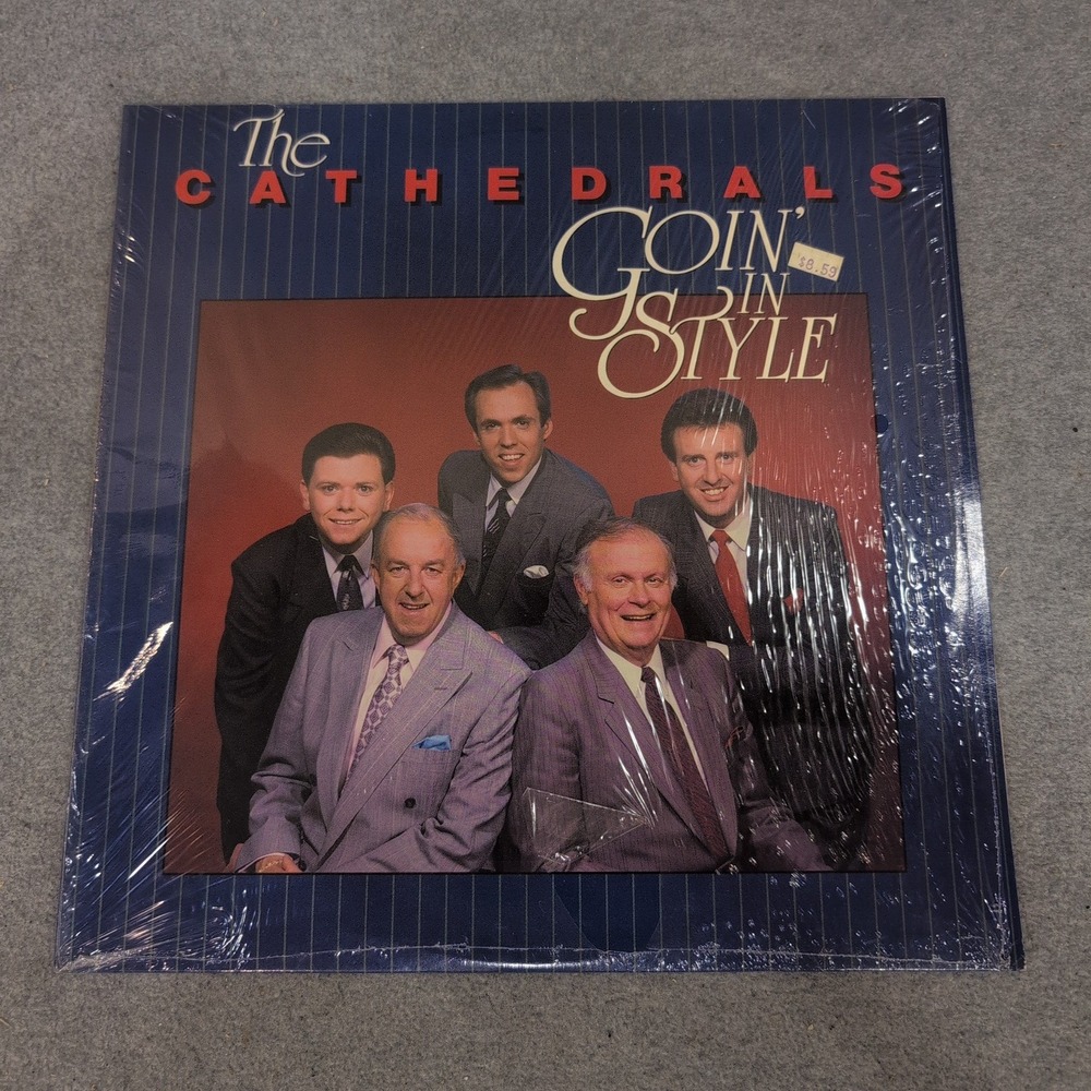 The Cathedrals Goin In Style Vinyl LP Southern Gospel 1988 R084811 - Picture 1 of 2